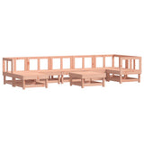 Set Divani Giardino 8 pz con Cuscini Legno Massello di Douglas