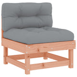 Set Divani Giardino 6 pz con Cuscini Legno Massello di Douglas