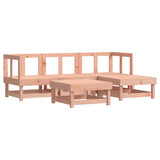 Set Salotto da Giardino 5 pz in Legno Massello di Douglas