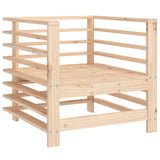 Set Salotto da Giardino 7 pz in Legno Massello di Pino