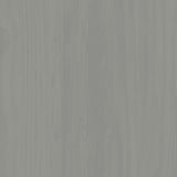 Scarpiera VIGO 60x35x96 cm in Legno Massello di Pino Grigio