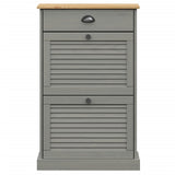 Scarpiera VIGO 60x35x96 cm in Legno Massello di Pino