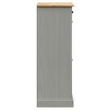 Scarpiera VIGO 60x35x96 cm in Legno Massello di Pino
