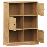 Libreria VIGO 90x35x114,5 cm in Legno Massello di Pino