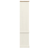 Vetrina VIGO 85x35x170 cm in Legno Massello di Pino Bianco