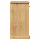 Credenza con Cassetti VIGO 78x40x75cm Legno Massello Pino