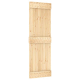 Porta NARVIK 70x210 cm in Legno Massello di Pino