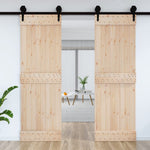 Porta NARVIK 70x210 cm in Legno Massello di Pino