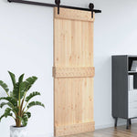 Porta NARVIK 70x210 cm in Legno Massello di Pino