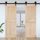 Porta NARVIK Naturale 70 x 210 cm Legno di pino solido