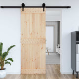 Porta NARVIK Naturale 85 x 210 cm Legno di pino solido