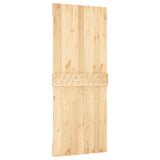 Porta NARVIK Naturale 85 x 210 cm Legno di pino solido