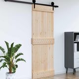 Porta NARVIK Naturale 95 x 210 cm Legno di pino solido