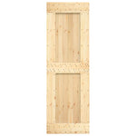 Porta NARVIK 70x210 cm in Legno Massello di Pino