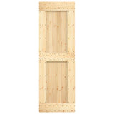 Porta NARVIK 70x210 cm in Legno Massello di Pino