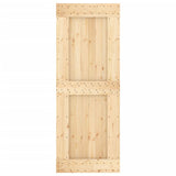 Porta NARVIK 80x210 cm in Legno Massello di Pino