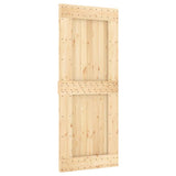 Porta NARVIK 85x210 cm in Legno Massello di Pino