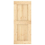 Porta NARVIK 85x210 cm in Legno Massello di Pino