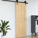 Porta NARVIK Naturale 85 x 210 cm Legno di pino solido