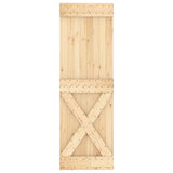 Porta NARVIK Naturale 70 x 210 cm Legno di pino solido