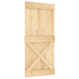 Porta NARVIK Naturale 95 x 210 cm Legno di pino solido