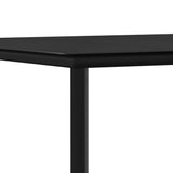 Set da Pranzo da Giardino 7 pz in Polyrattan e Acciaio