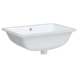 Lavandino da Bagno Bianco 55,5x37,5x19 cm Rettangolare Ceramica