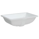 Lavandino da Bagno Bianco 55,5x37,5x19 cm Rettangolare Ceramica