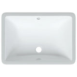 Lavandino da Bagno Bianco 55,5x37,5x19 cm Rettangolare Ceramica