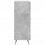 Credenza Grigio Cemento 69,5x34x90 cm in Legno truciolato