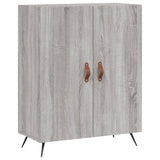 Credenza Grigio Sonoma 69,5x34x90 cm in Legno truciolato