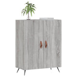 Credenza Grigio Sonoma 69,5x34x90 cm in Legno truciolato