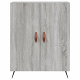 Credenza Grigio Sonoma 69,5x34x90 cm in Legno truciolato