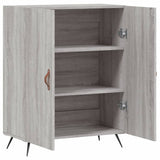 Credenza Grigio Sonoma 69,5x34x90 cm in Legno truciolato
