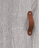 Credenza Grigio Sonoma 69,5x34x90 cm in Legno truciolato