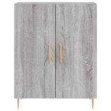 Credenza Grigio Sonoma 69,5x34x90 cm in Legno truciolato
