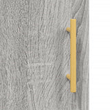 Credenza Grigio Sonoma 69,5x34x90 cm in Legno truciolato