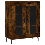 Credenza Rovere Fumo 69,5x34x90 cm in Legno truciolato