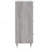 Credenza Grigio Sonoma 69,5x34x90 cm in Legno truciolato