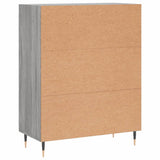 Credenza Grigio Sonoma 69,5x34x90 cm in Legno truciolato