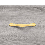 Credenza Grigio Sonoma 69,5x34x90 cm in Legno truciolato