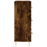 Credenza Rovere Fumo 69,5x34x90 cm in Legno truciolato