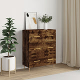 Credenza Rovere Fumo 69,5x34x90 cm in Legno truciolato