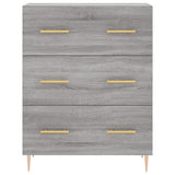 Credenza Grigio Sonoma 69,5x34x90 cm in Legno truciolato