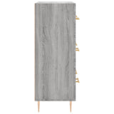 Credenza Grigio Sonoma 69,5x34x90 cm in Legno truciolato