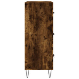 Credenza Rovere Fumo 69,5x34x90 cm in Legno truciolato
