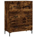 Credenza Rovere Fumo 69,5x34x90 cm in Legno truciolato