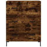 Credenza Rovere Fumo 69,5x34x90 cm in Legno truciolato