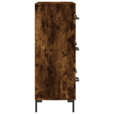 Credenza Rovere Fumo 69,5x34x90 cm in Legno truciolato