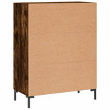 Credenza Rovere Fumo 69,5x34x90 cm in Legno truciolato
